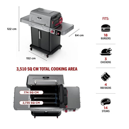 FlexFlame Gas BBQ & Outdoor Cooking System