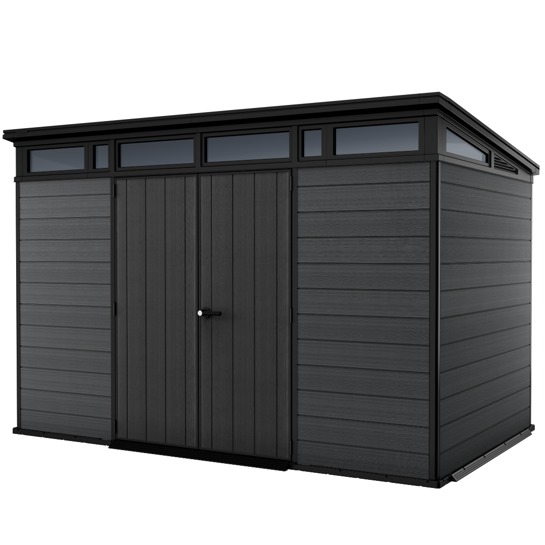 Cortina 11x7ft Premium Outdoor Garden Shed – 3.4m x 2.1m Resin Storage Shed