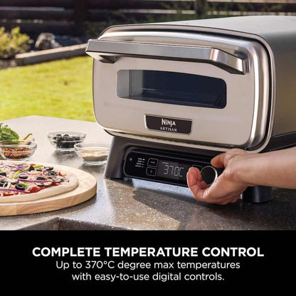 Artisan Electric Outdoor Pizza Oven & Air Fryer