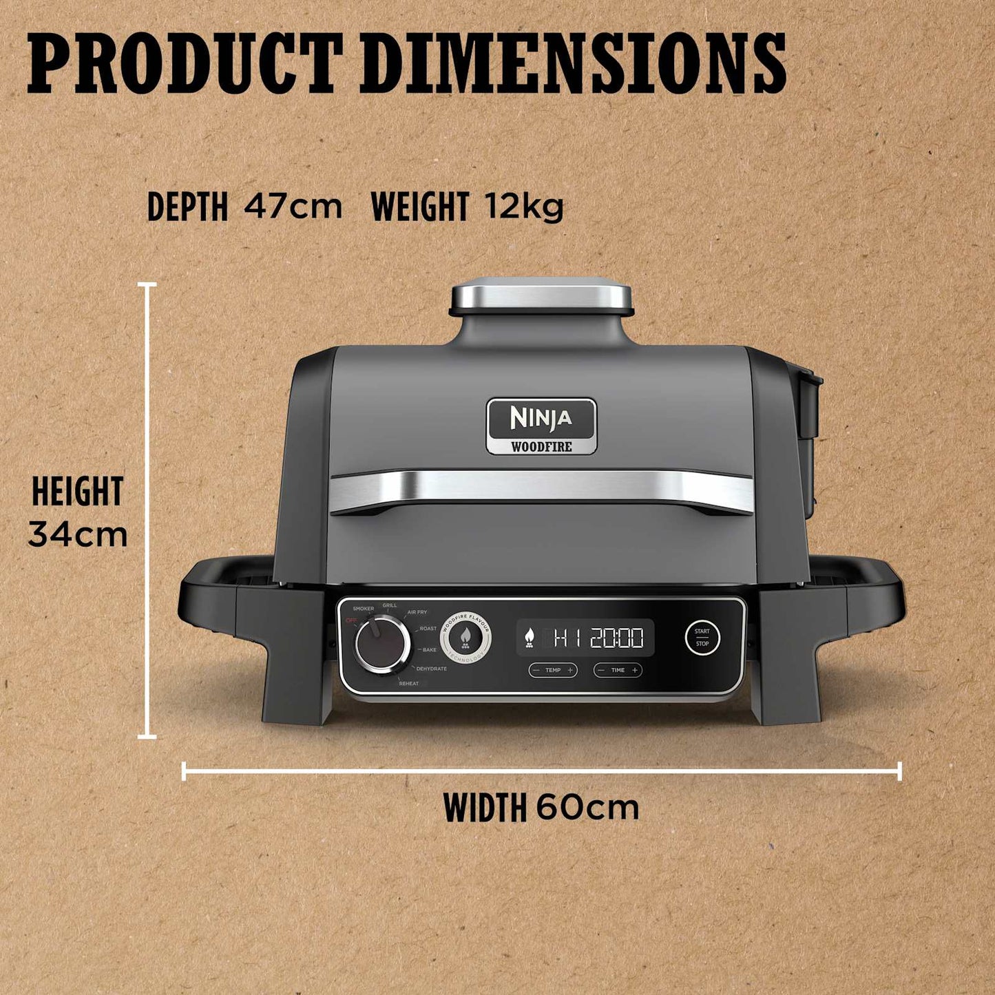 Woodfire Electric BBQ Grill & Smoker