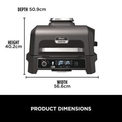 Woodfire Pro XL Electric BBQ Grill & Smoker
