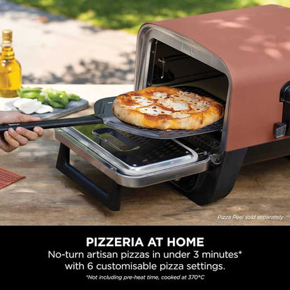Woodfire Electric Outdoor Oven, Artisan Pizza Maker and BBQ Smoker