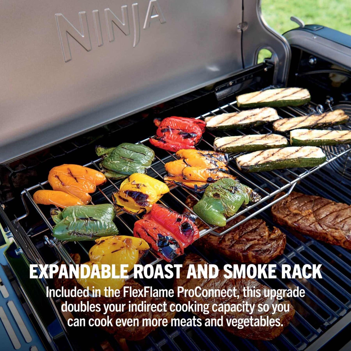 FlexFlame ProConnect Gas BBQ & Outdoor Cooking System Ultimate 5-in-1 Bundle - Black & Stainless Steel