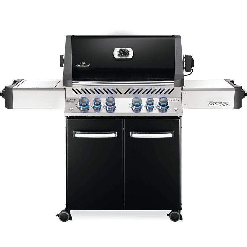 Elite Series 500 Gas Grill with Rear & Side Infrared Burners - Black