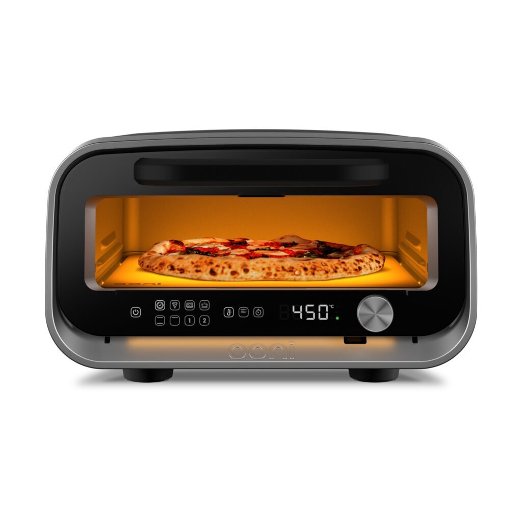 Artisan Electric 12" Indoor & Outdoor Pizza Oven – Charcoal Grey